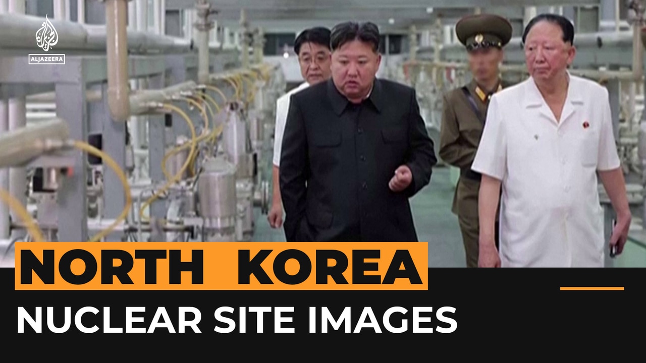 North Korea shares first images of banned nuclear site