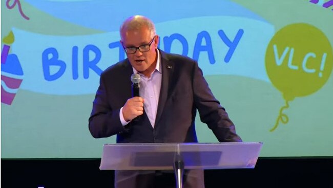 Scott Morrison says his election loss was part of God’s plan.