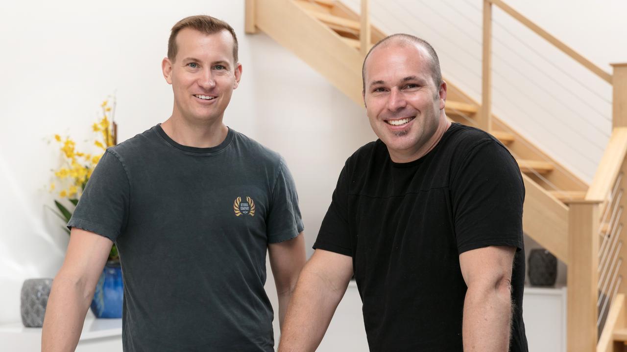 The Property Mentors, Luke Harris (left) and Matthew Bateman, have shared their top tips for adding value to your home. Picture: Supplied