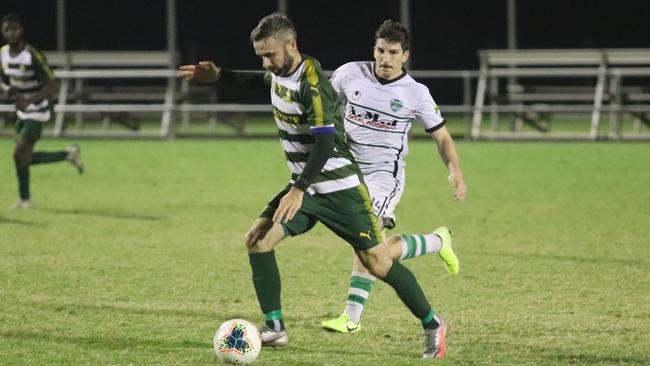 Experienced Western Pride midfielder Killian Flavin is expected to strengthen his side after having limited minutes against Souths United last weekend due to illness. Picture: Christina Moran