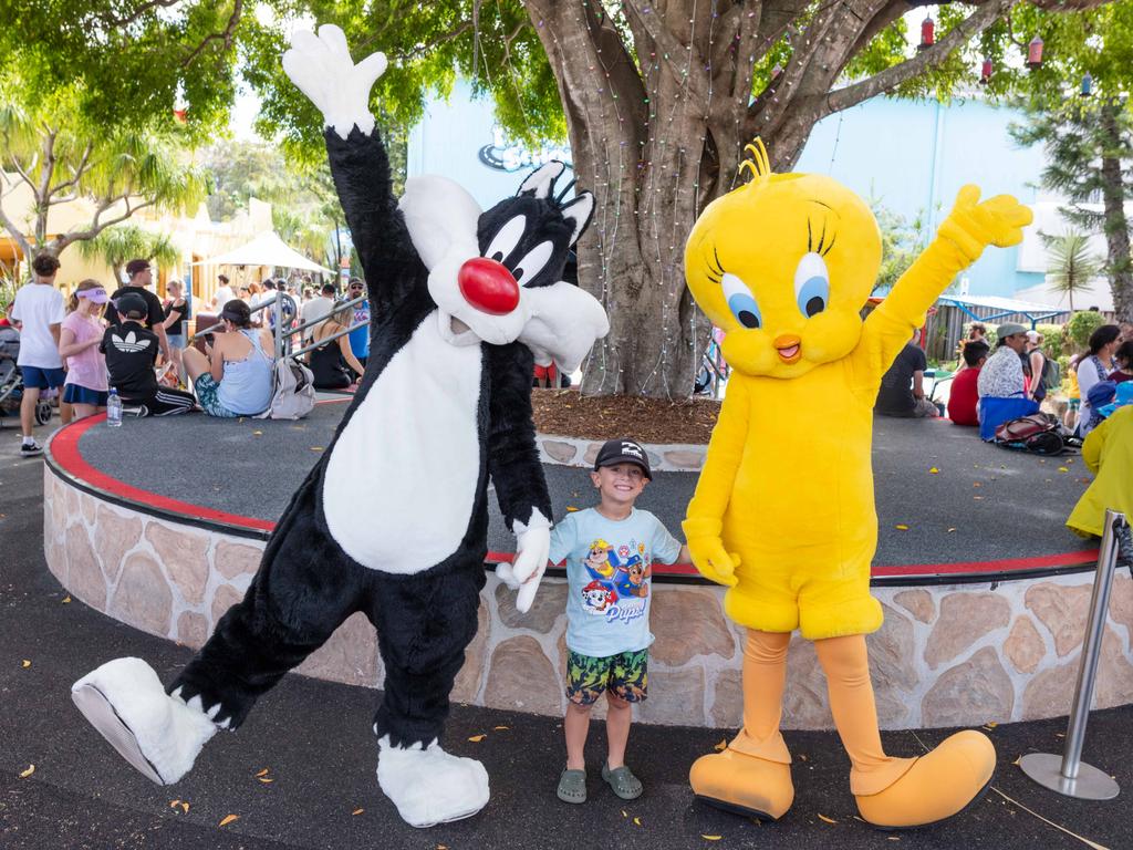 In pictures: School holiday fun at Movie World | Herald Sun