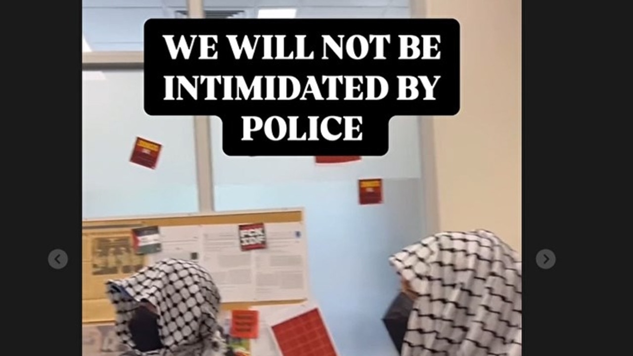 Student activists face disciplinary action for office ambush