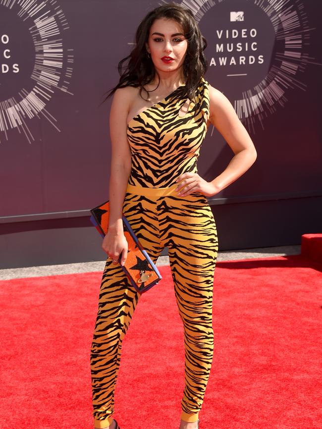 Charli XCX attends the 2014 MTV Video Music Awards.