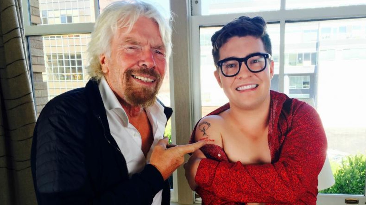Mr Millar interviewed several high-profile business people through his start-up, Unfiltered. Picture: Instagram.