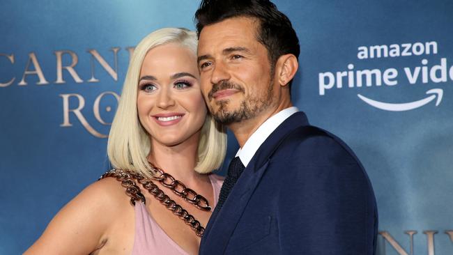 Katy Perry and Orlando Bloom became engaged last year and are expecting their first child together. Picture: Phillip Faraone/Getty Images