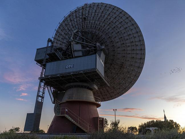 The dish’s new role will aid in monitoring spacecraft and potential threats in Earth’s geostationary orbit. Picture: Jon Gellweiler/news.com.au