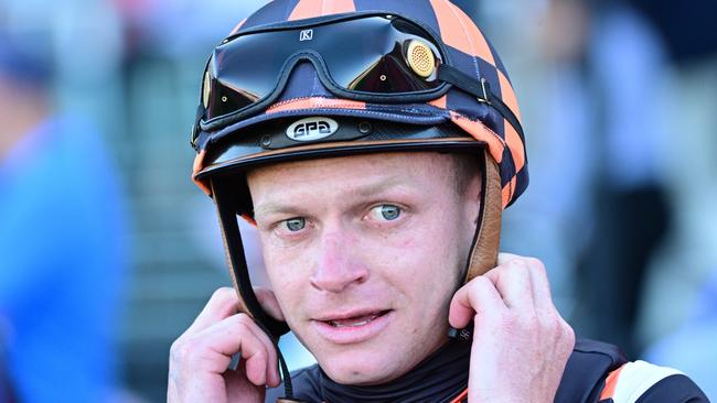 Jockey Blaike McDougall is hoping for a Group 1 breakthrough aboard Steparty in Saturday’s CF Orr Stakes at Caulfield. Picture: Vince Caligiuri / Getty Images