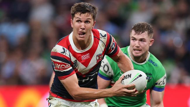 Hugo Savala is one of several young players who’ve impressed for the Roosters. (Photo by Cameron Spencer/Getty Images)