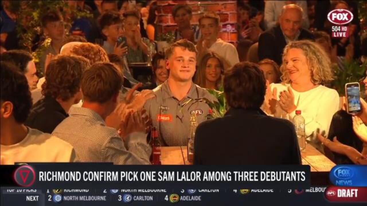 Tigers to unleash No.1 pick in Round 1