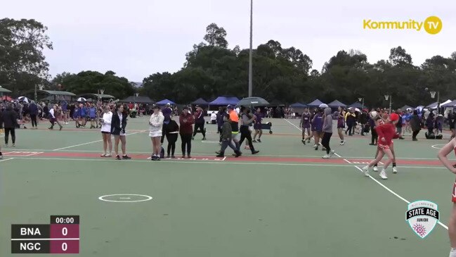 Replay: Netball Queensland State Titles - Brisbane White v Northern Gold Coast (U14)