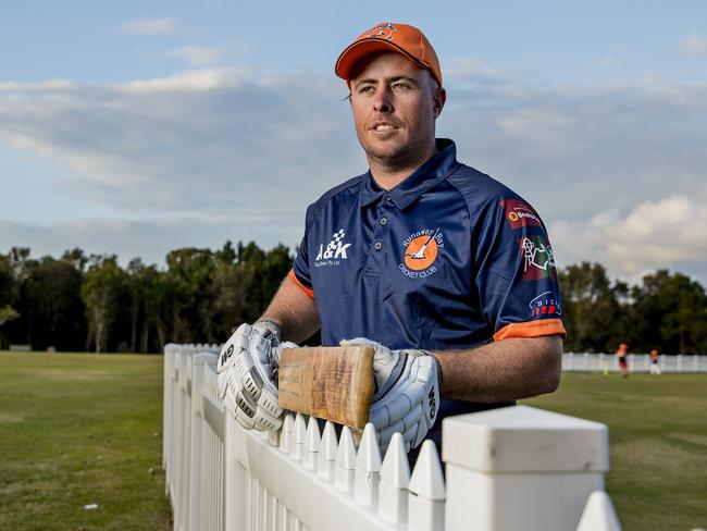 Runaway Bay batsman Rhys Howarth. Picture: Jerad Williams