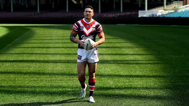 Sonny Bill Wiliams back in his kit for the Sydney Roosters at the SCG after signing with his former club for the rest of the NRL season. Picture. Phil Hillyard