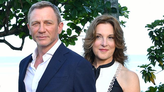 Daniel Craig and producer Barbara Broccoli in 2019. Picture: Getty Images