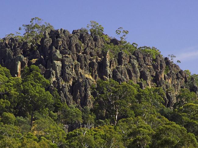 ONLINE ONLY ABWN05 Hanging Rock near Mt Macedon Victoria Australia Picture: Alamy