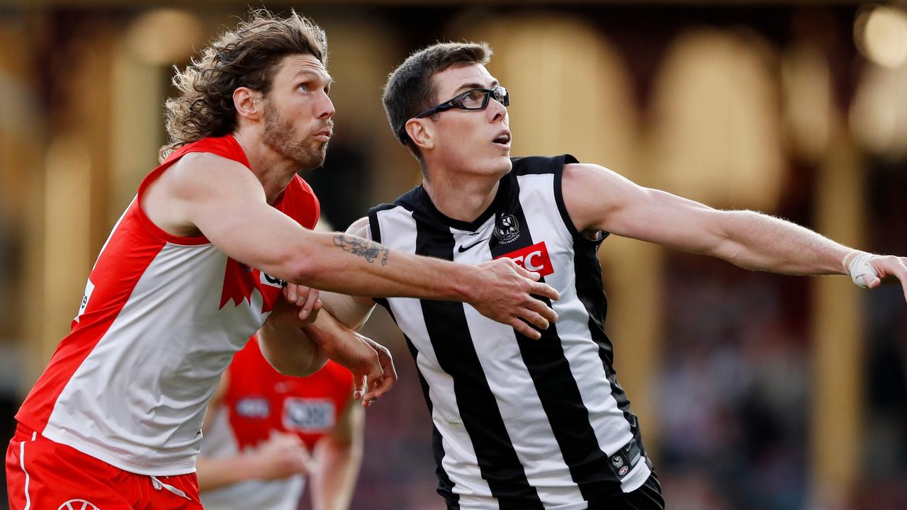 Tom Hickey was herculean in Sydney’s win over Collingwood.