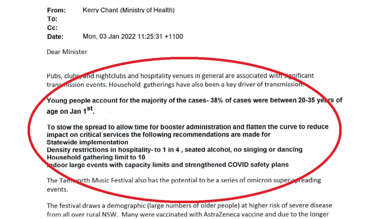 Covid-19 NSW: Chief health officer Kerry Chant’s January coronavirus advice mostly ignored