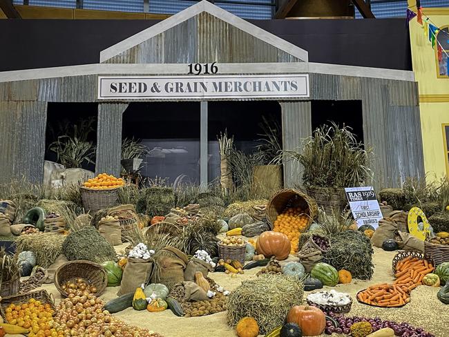 Seed &amp; Grain Merchants in the district exhibit. Picture: Jenifer Jagielski