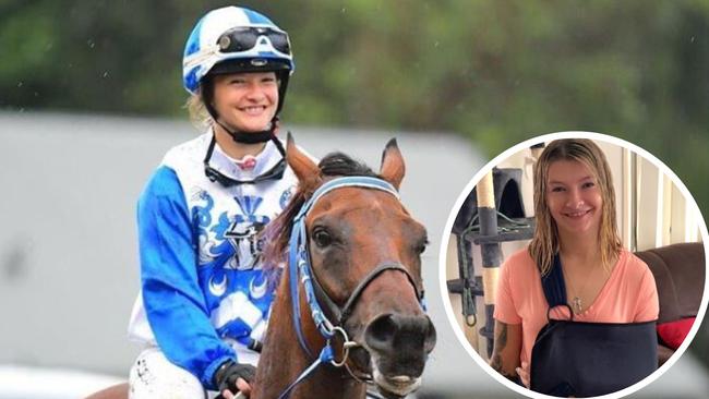 Rising jockey’s second crushing injury just weeks after return