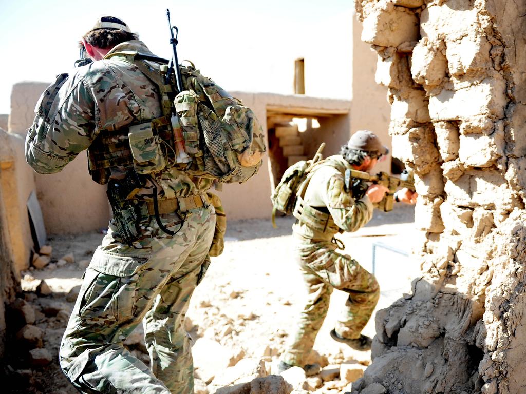 Twenty-five Australian Special Forces personnel are alleged to have killed 39 people in Afghanistan. Picture: Department of Defence