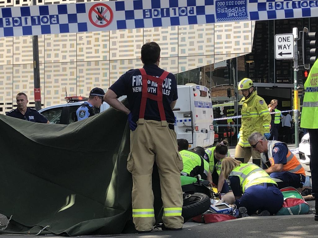 Ultimo NSW: Motorcyclist Dies After Being Hit By Truck | Daily Telegraph