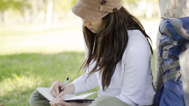 Angela Mollard believes we should write a letter to ourselves. Picture: Generic image