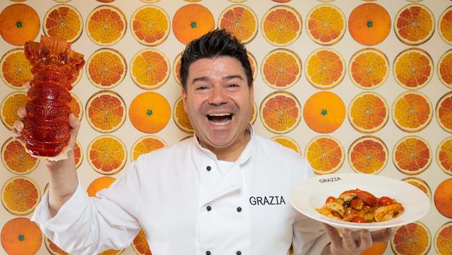 Grazia is a new Italian restaurant in Glen Iris by chef and owner Joe Di Cintio. Picture: Jason Edwards