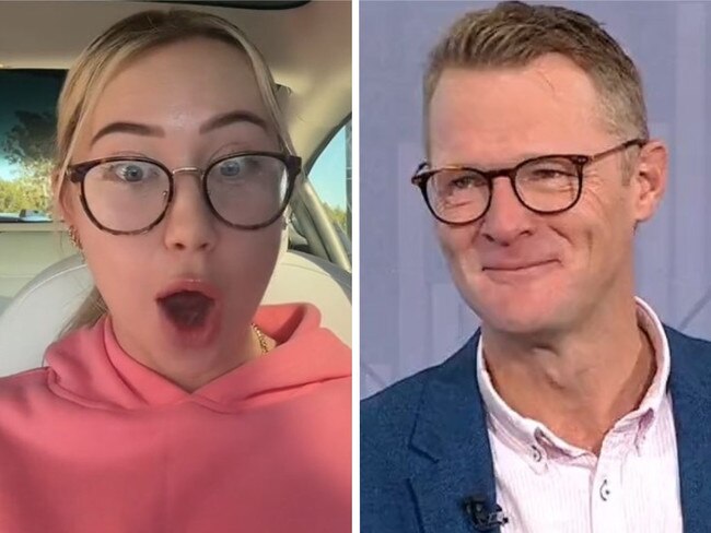 Finance guru and author Joel Gibson (right) spoke about how Aussies have been stung on tax returns this year. Picture: Today show/Tiktok