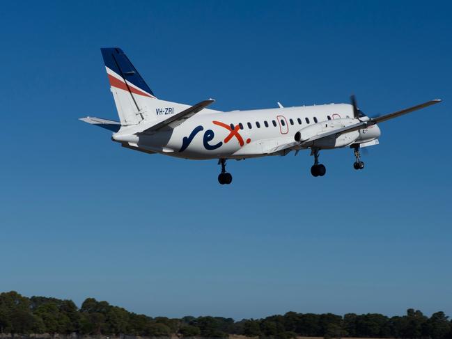 Rex has a fleet of 61 Saab 340s which are used on regional routes. Picture: Supplied.