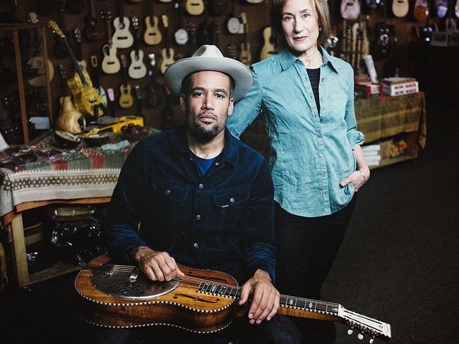 Ben Harper and his mother Ellen. Picture: Danny Clinch