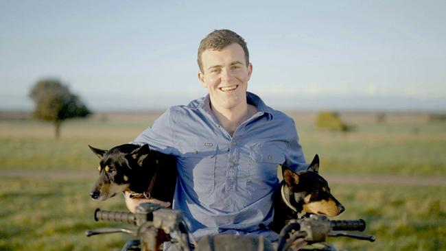 Farmer Brenton from Darriman, Victoria. Picture supplied