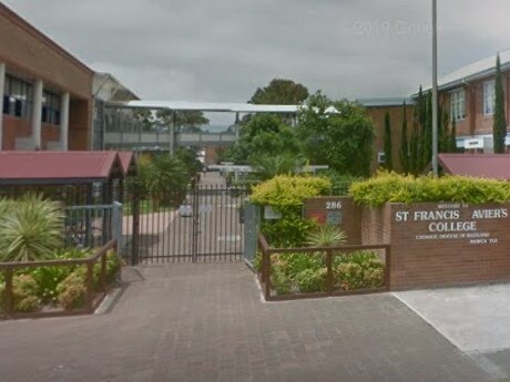 St Francis Xavier's College in the Newcastle suburb of Hamilton East has a confirmed case of COVID-19. Picture: Google Street View