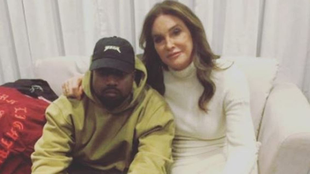 Kanye West and Caitlyn Jenner. Picture: Instagram