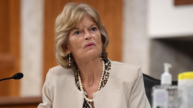 Dissenting Republican Senator Lisa Murkowski. Picture: AFP