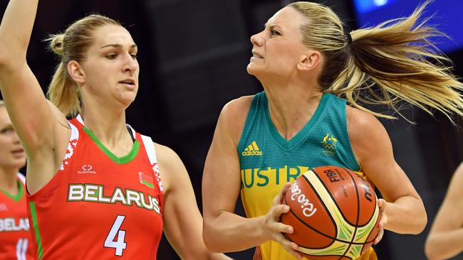 Penny Taylor finished her glittering international career on a disappointing note. Picture: AFP