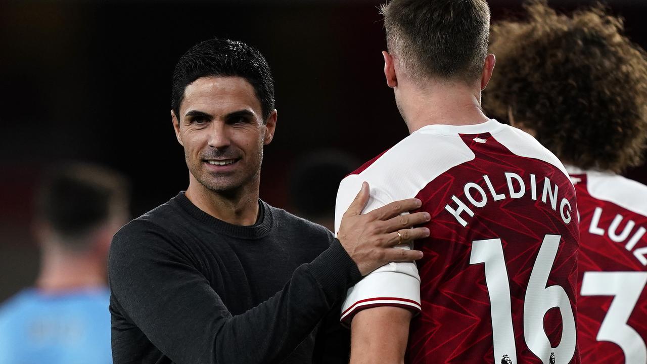 Mikel Arteta has revealed a personal apology from Arsenals owners. Photo: Getty Images