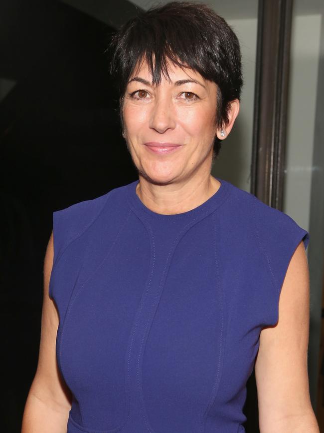 Ghislaine Maxwell in her days as a New York socialite. Picture: Getty Images