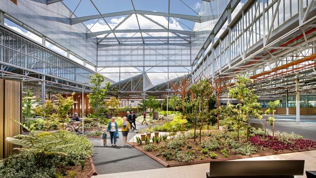 Inside the Tonsley Innovation District. Picture: Dan Schultz