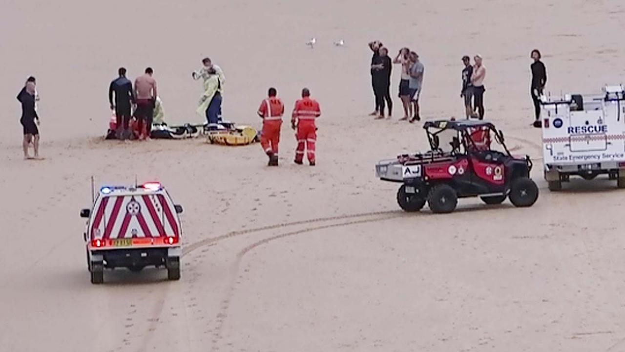 A man has died after his arm was mauled by a shark while surfing on the NSW North Coast. Picture: Frank Redward