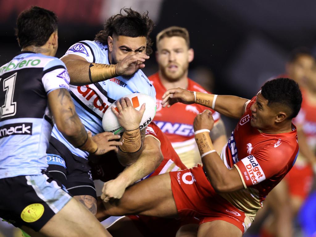 Royce Hunt is set to leave Cronulla with a year remaining on his contract. Picture: Jason McCawley/Getty Images