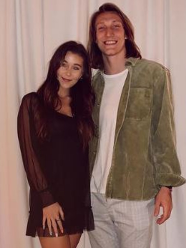 NFL Draft 2021 No. 1 pick Trevor Lawrence met his wife ...