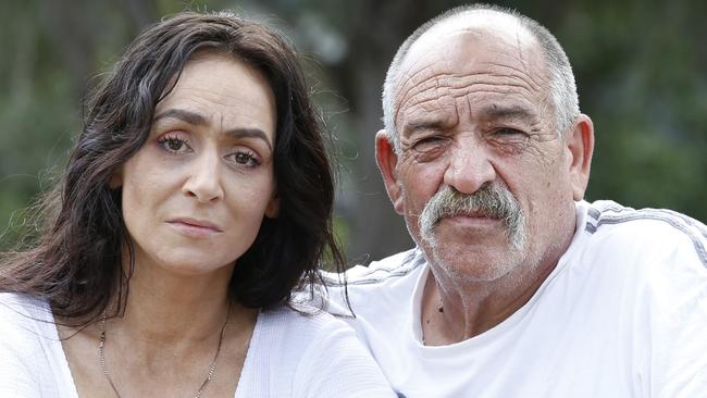 Joe Barbaro and his wife, Anita. Picture: David Caird