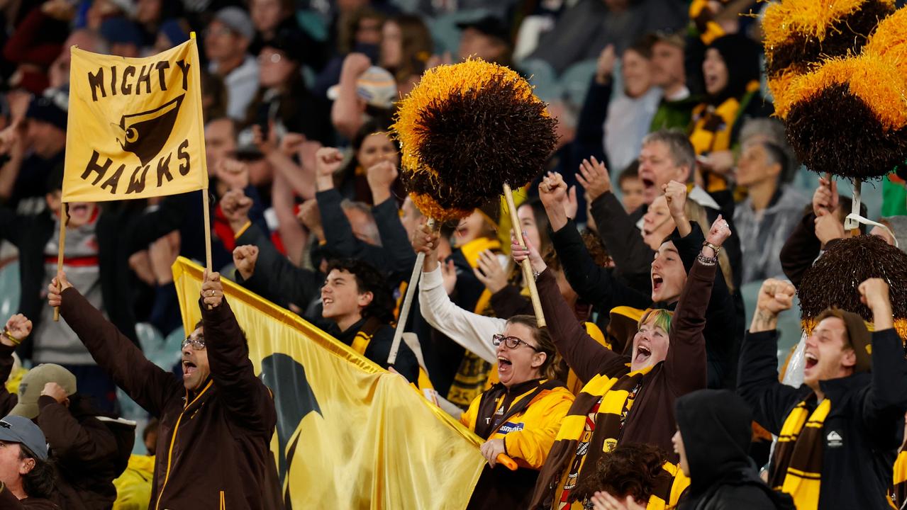 Hawthorn Football Club, where Mr Silk remains a board member, announced it would sell out of its pokies venues in May. Picture: Getty Images)