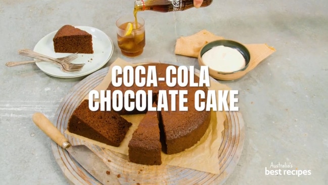 Coca Cola chocolate cake