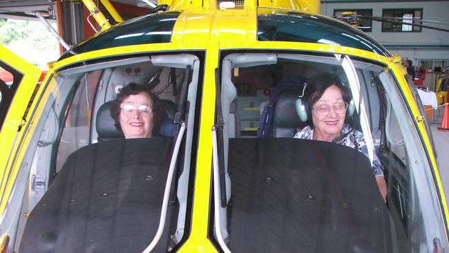 Mary and Emily Betteridge, the iconic South Lismore twins.