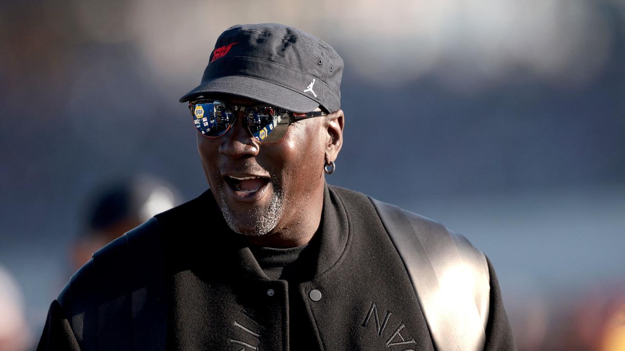 Michael Jordan has dropped a jaw-dropping $US70 million ($A103 million) on a customised private jet. Picture: James Gilbert / Getty Images North America