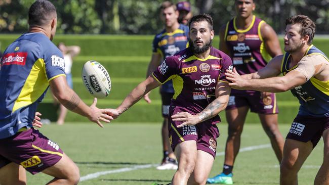 Jack Bird will team with Anthony Milford in the halves for the Broncos.