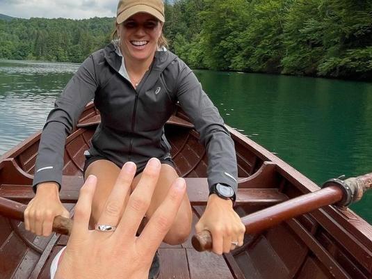 Chelsea Randall and Marijana Rajcic engaged again Picture: Supplied