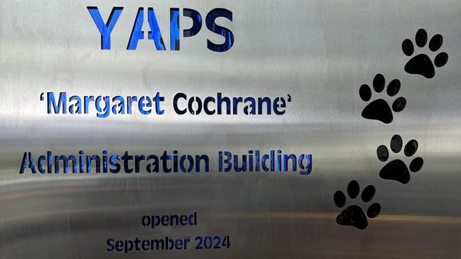 The new administration building was name after current president Margaret Cochrane. Photo: Dylan Nicholson