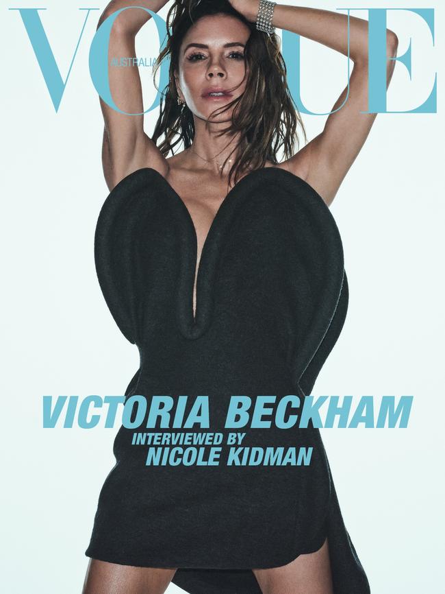 Vogue Australia’s August cover with Victoria Beckham