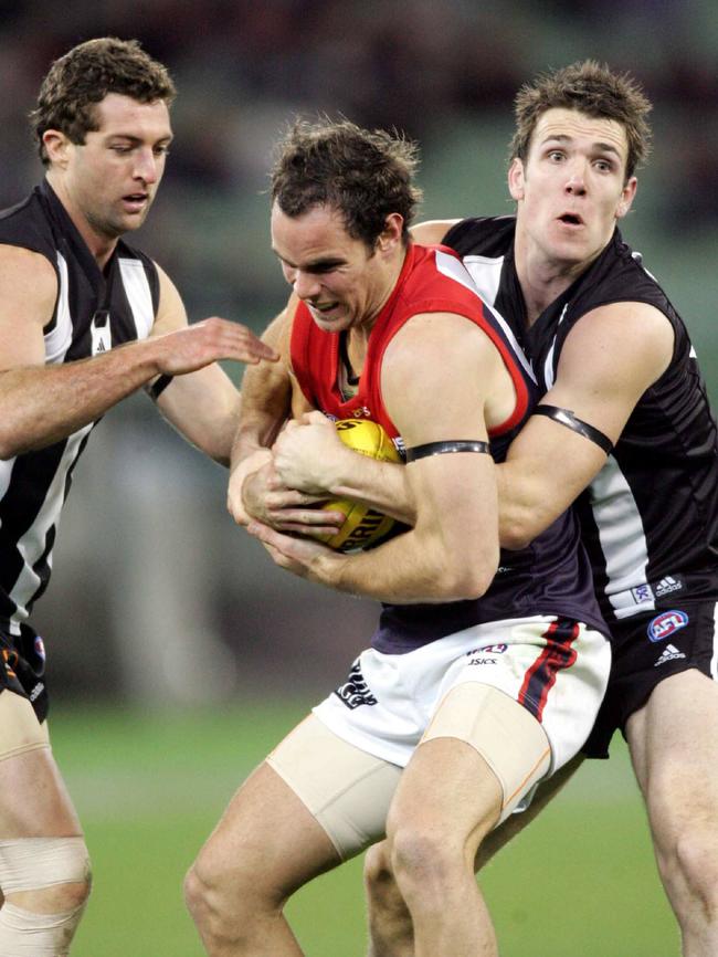 Bode playing against Collingwood.